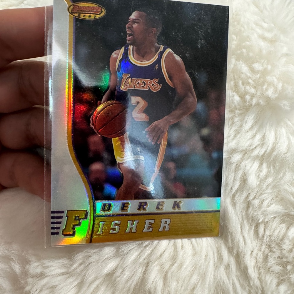 Derek Fisher Basketball Trading Card